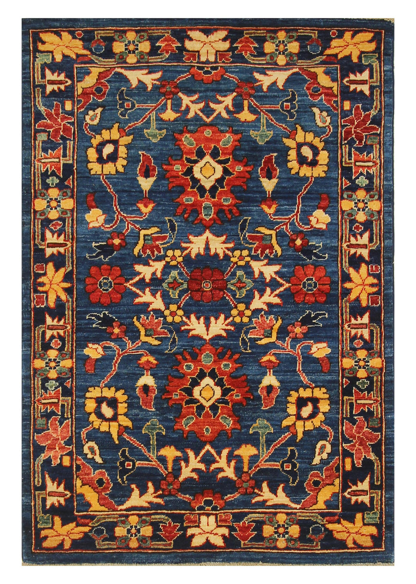 Fine Mahal Rug 4'10" x 3'3" Zephyr Rugs